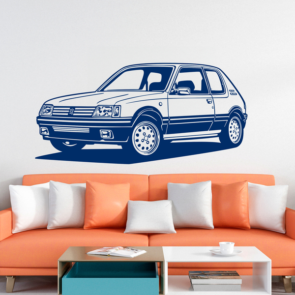 Vinilos Decorativos: Peugeot 205 GTI