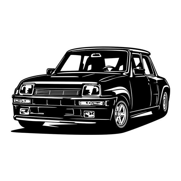 Vinilos Decorativos: Renault 5 Copa Turbo