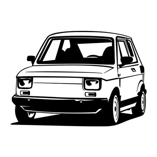 Vinilos Decorativos: Fiat 126