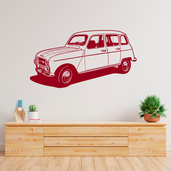 Vinilos Decorativos: Renault 4