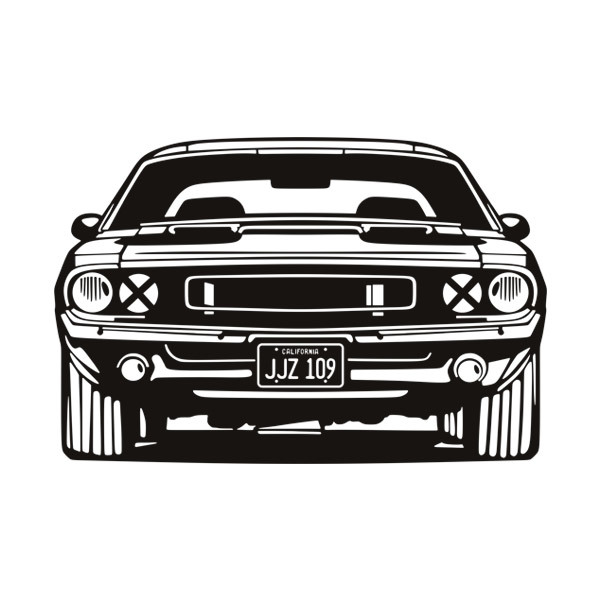 Vinilos Decorativos: Ford Mustang Bullit