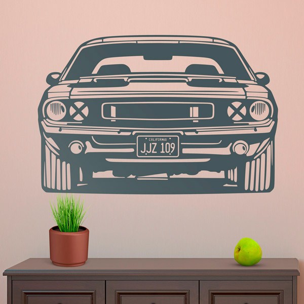 Vinilos Decorativos: Ford Mustang Bullit