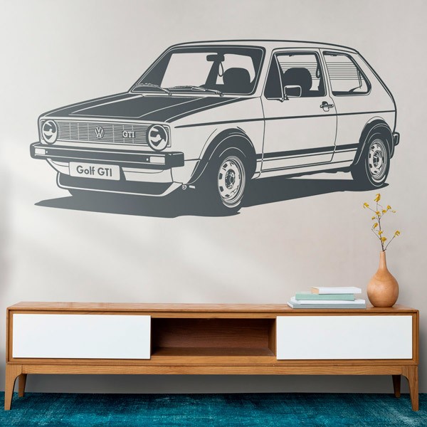 Vinilos Decorativos: Volkswagen Golf GTI