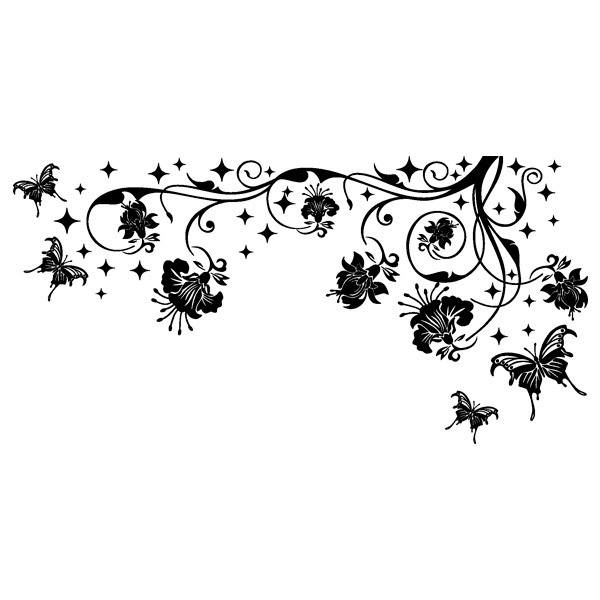 Vinilos Decorativos: Floral Eris