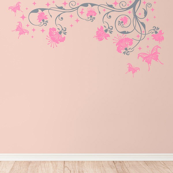 Vinilos Decorativos: Floral Eris