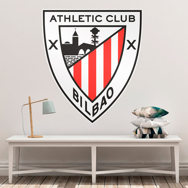 Vinilos Decorativos: Escudo Athletic Club Bilbao