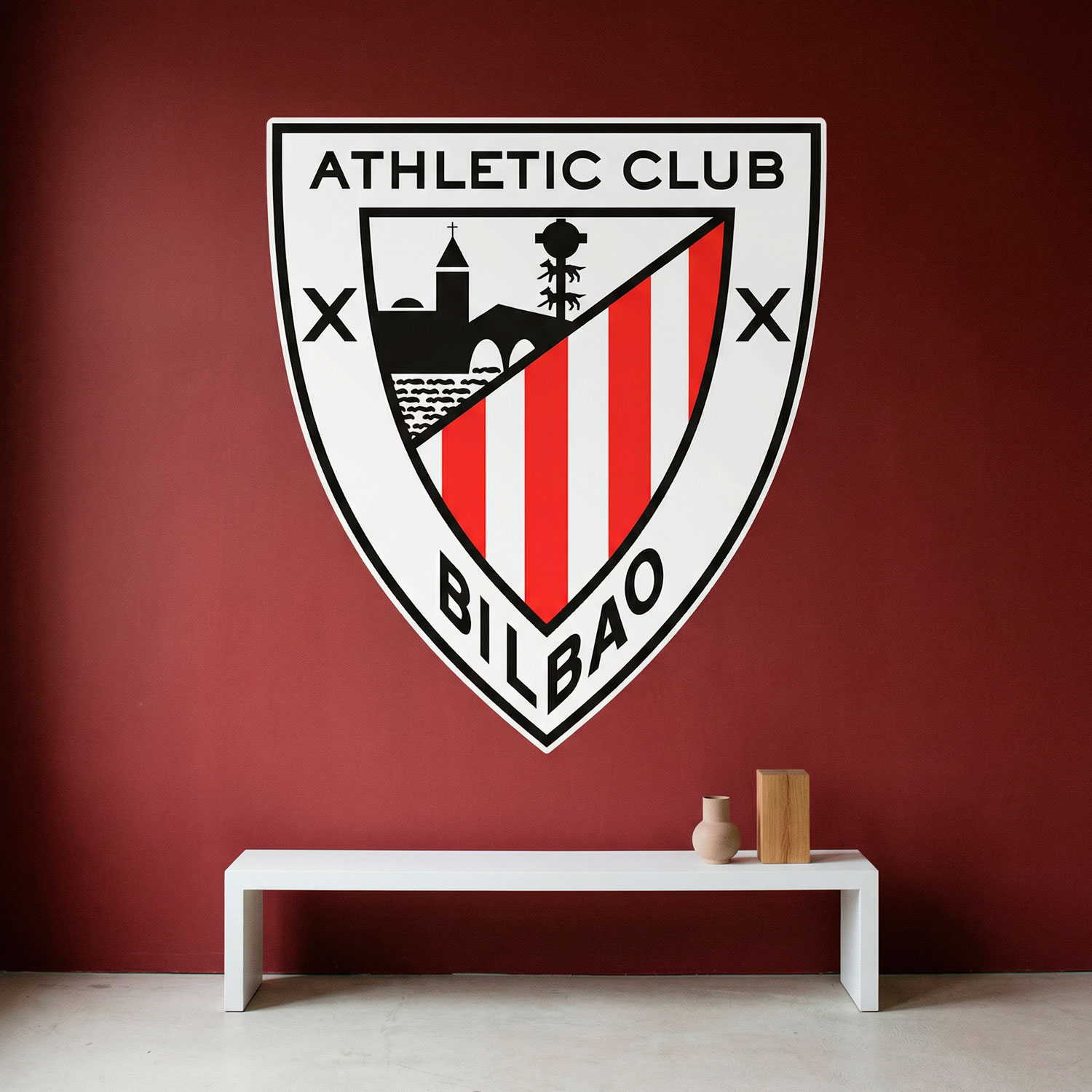 Vinilos Decorativos: Escudo Athletic Club Bilbao
