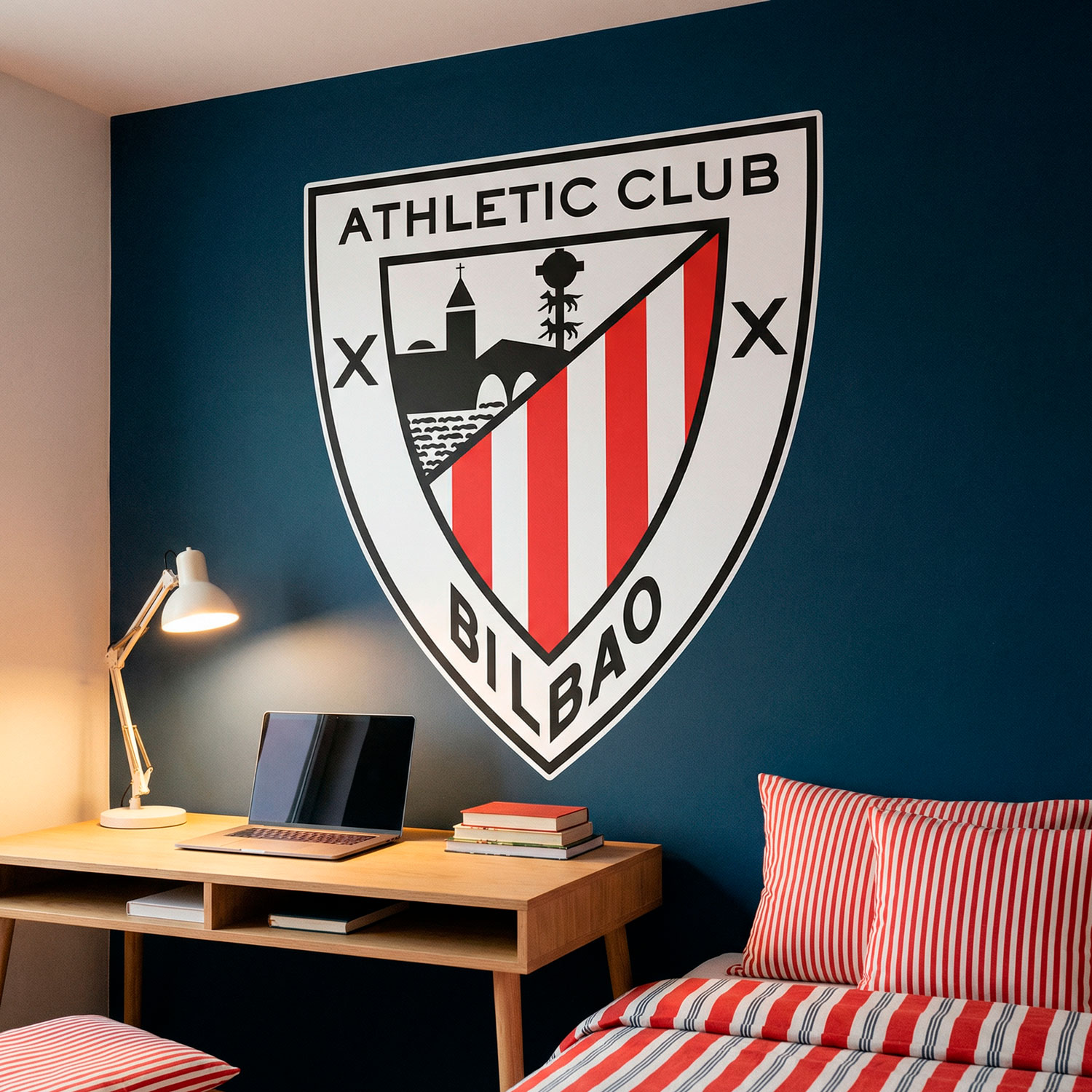 Vinilos Decorativos: Escudo Athletic Club Bilbao