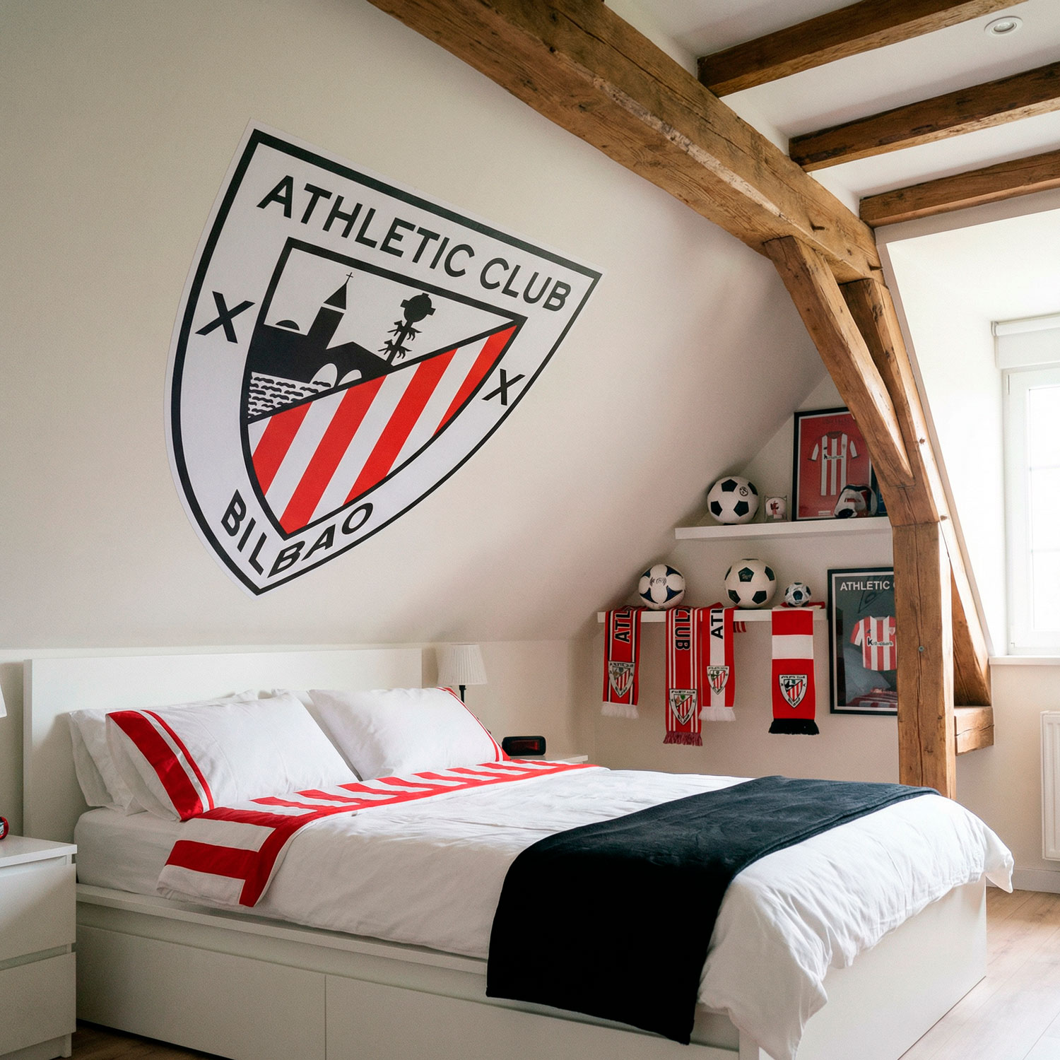 Vinilos Decorativos: Escudo Athletic Club Bilbao