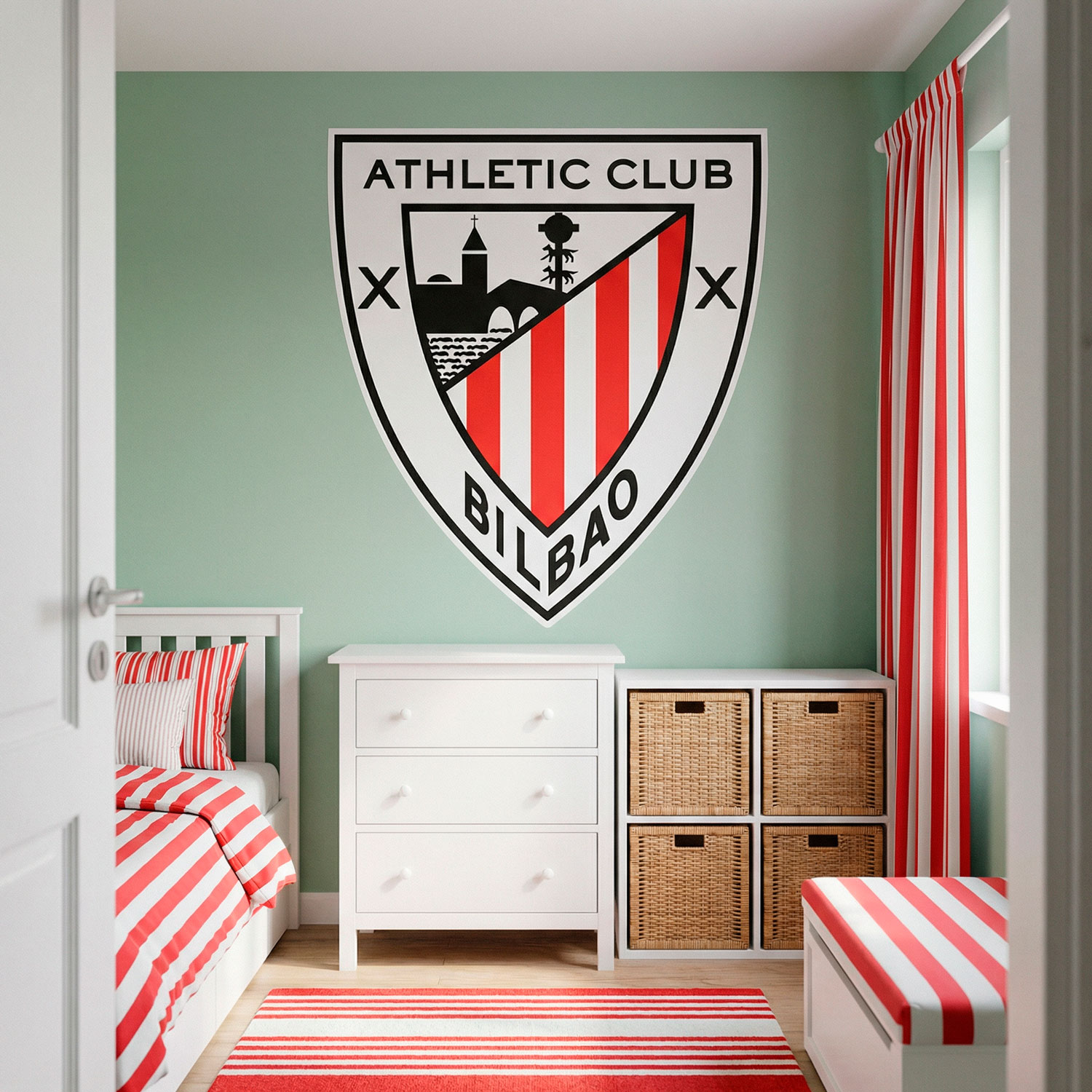 Vinilos Decorativos: Escudo Athletic Club Bilbao