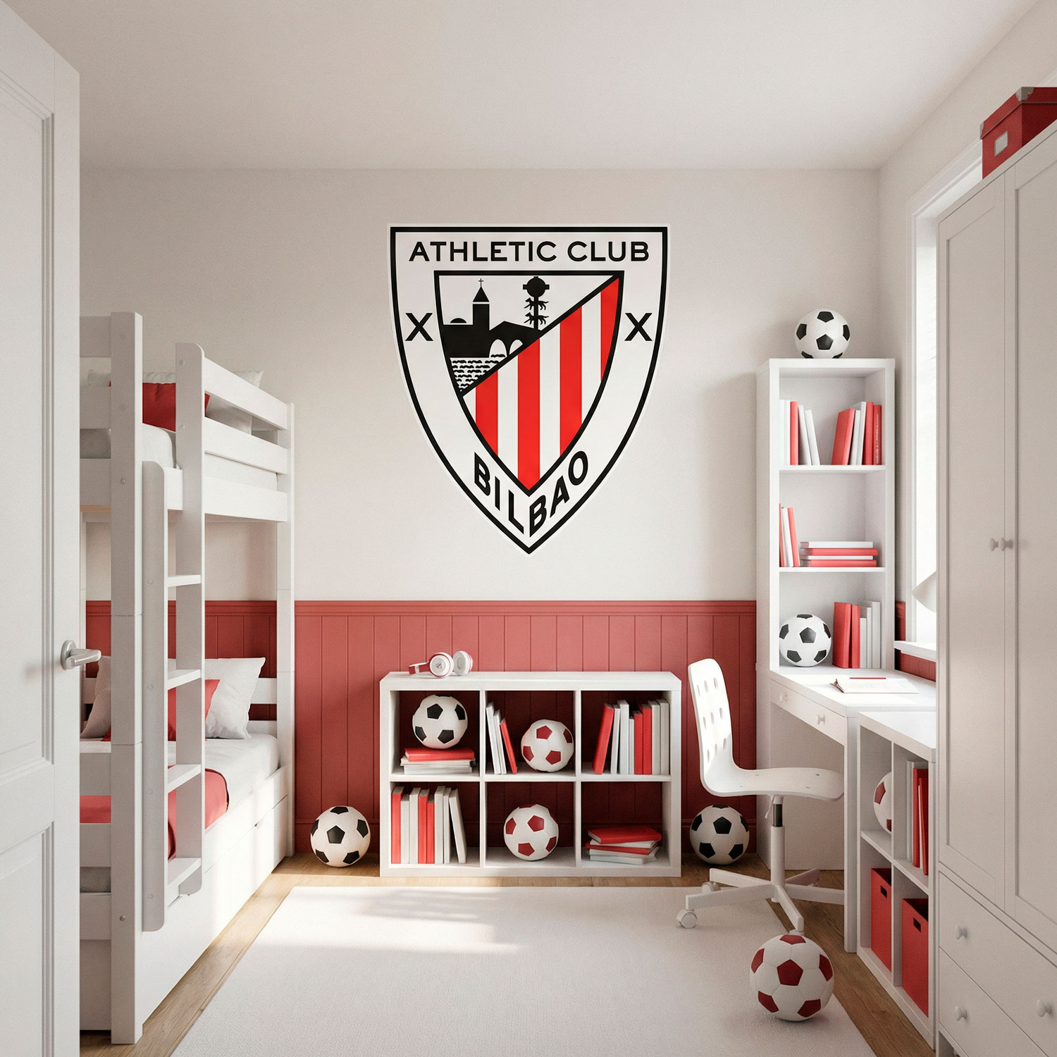 Vinilos Decorativos: Escudo Athletic Club Bilbao