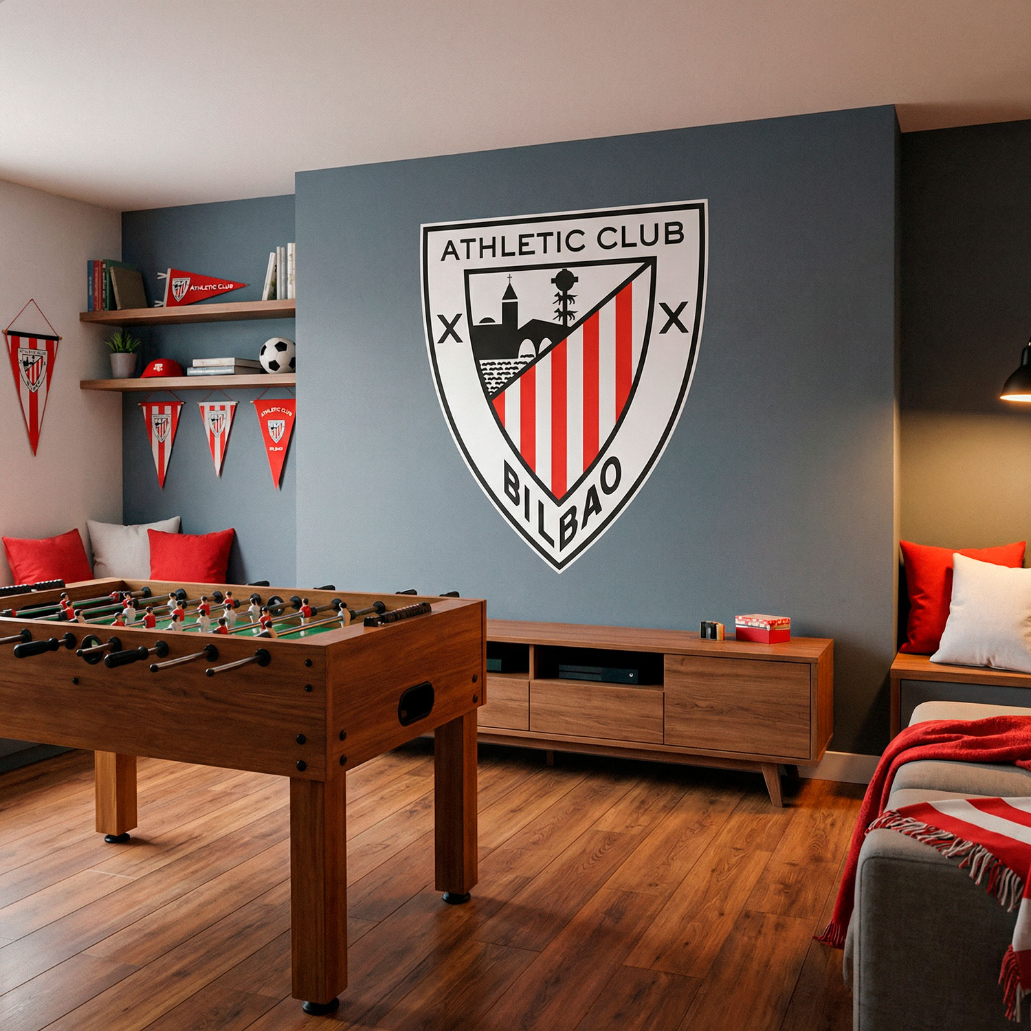 Vinilos Decorativos: Escudo Athletic Club Bilbao