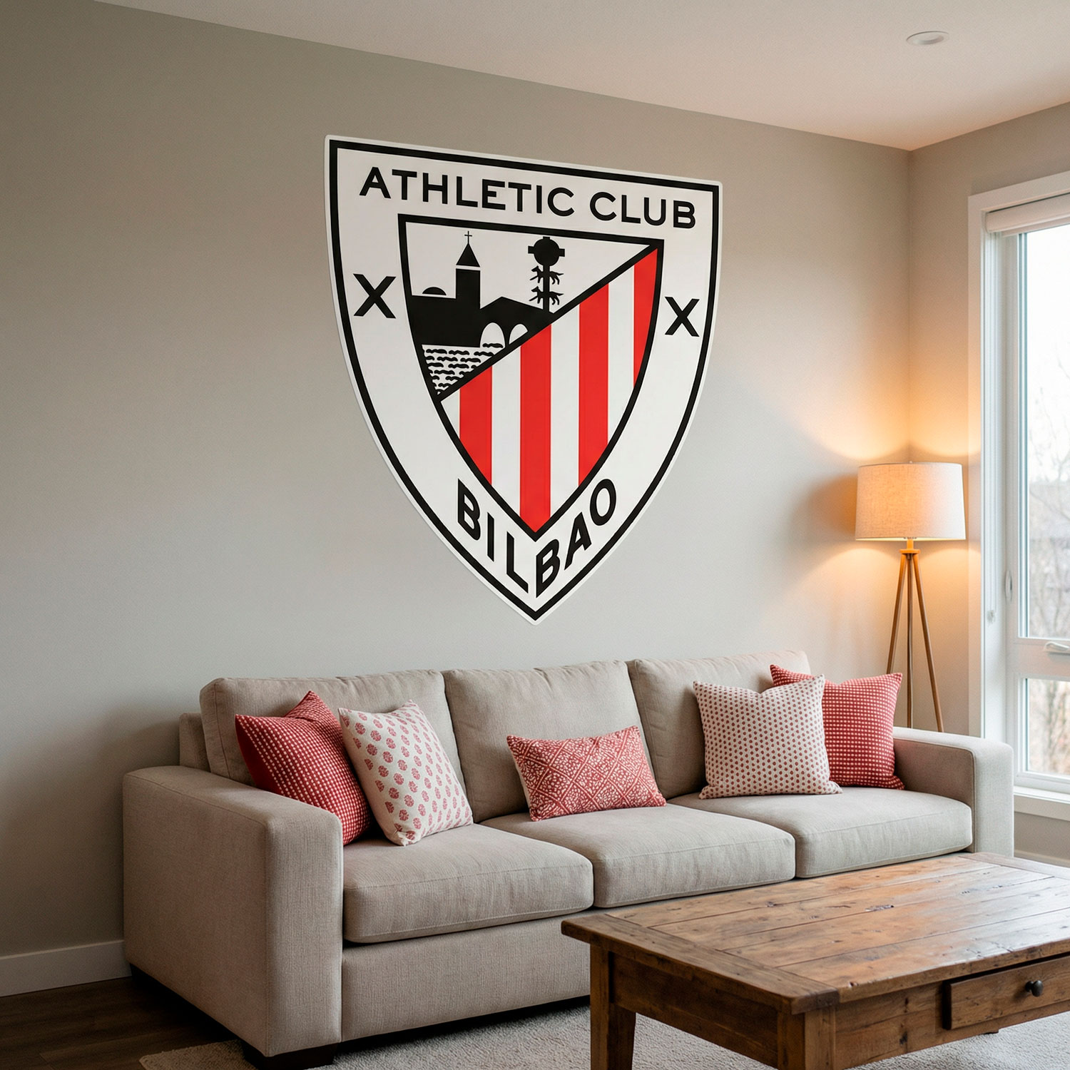Vinilos Decorativos: Escudo Athletic Club Bilbao
