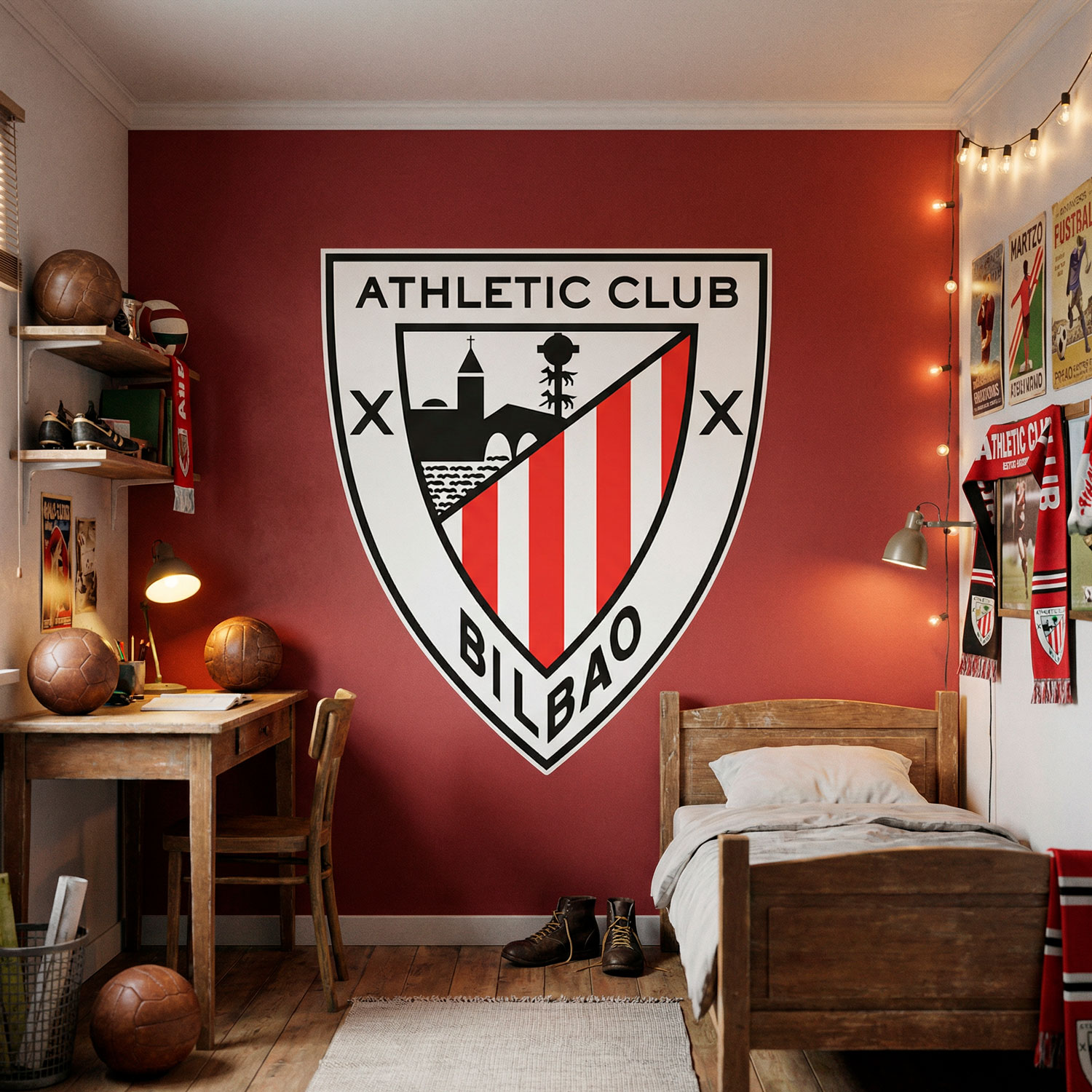 Vinilos Decorativos: Escudo Athletic Club Bilbao