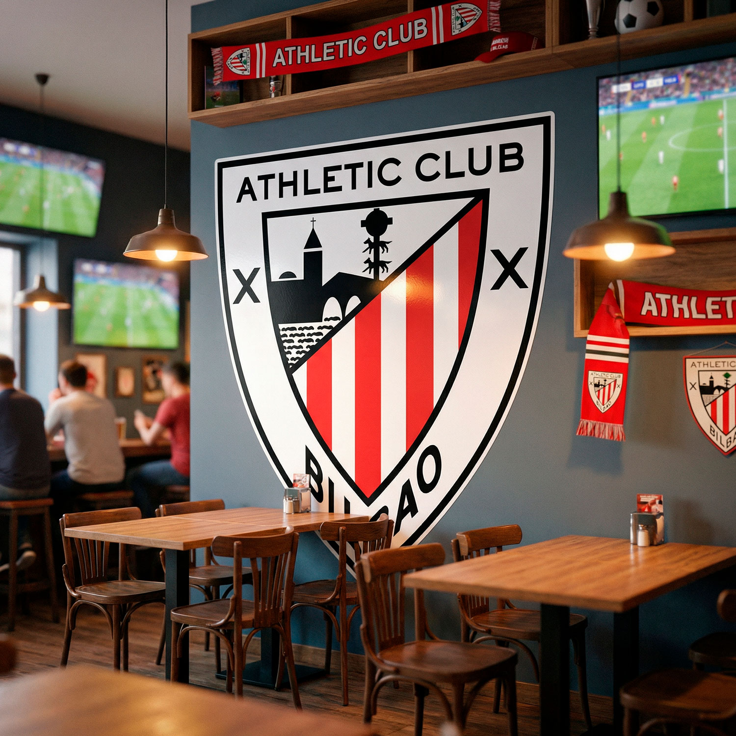 Vinilos Decorativos: Escudo Athletic Club Bilbao