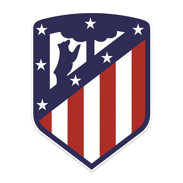 Vinilos Decorativos: Escudo Atlético de Madrid 0