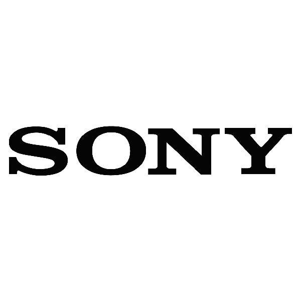 Pegatinas: Sony en Texto May&uacute;sculas