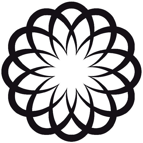 Vinilos Decorativos: Mandala básica