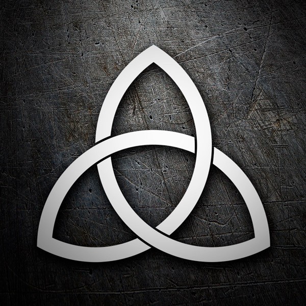 Pegatinas: Triskelion Celta Enlazado