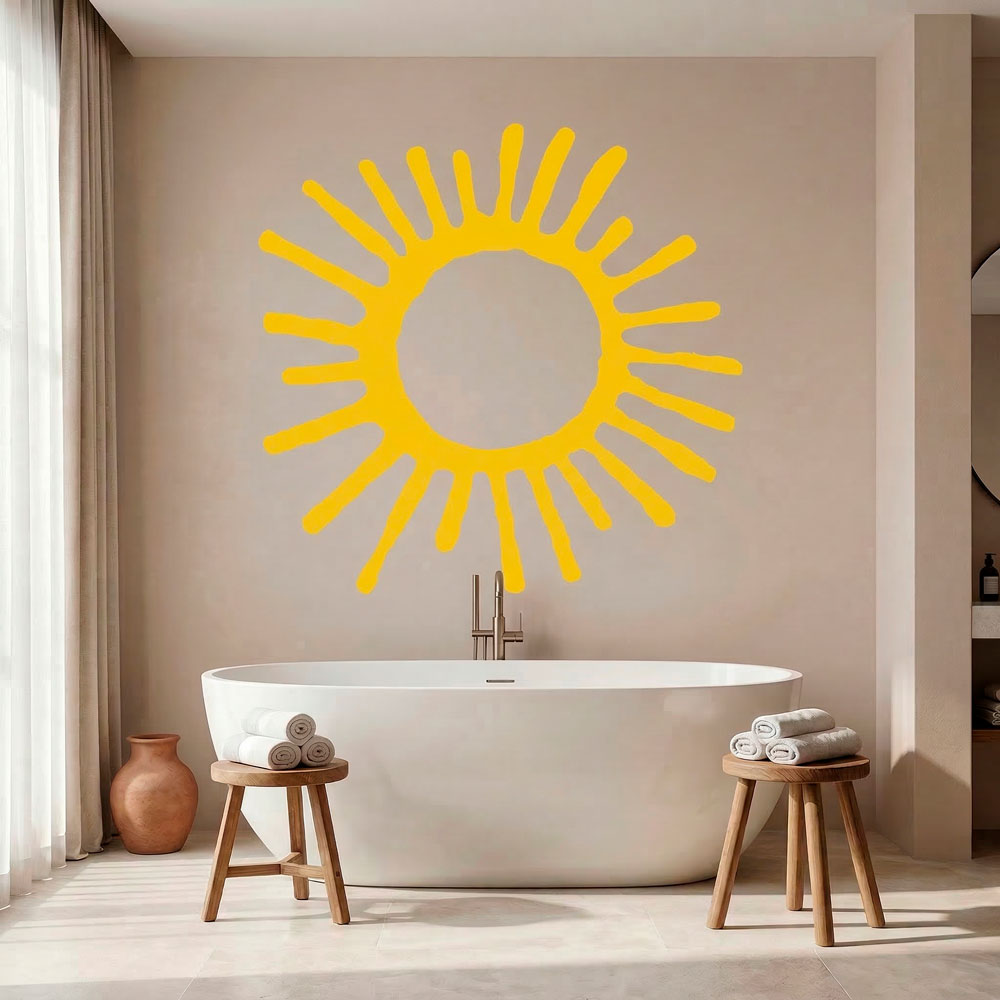 Vinilos Decorativos: Sol cuneiforme