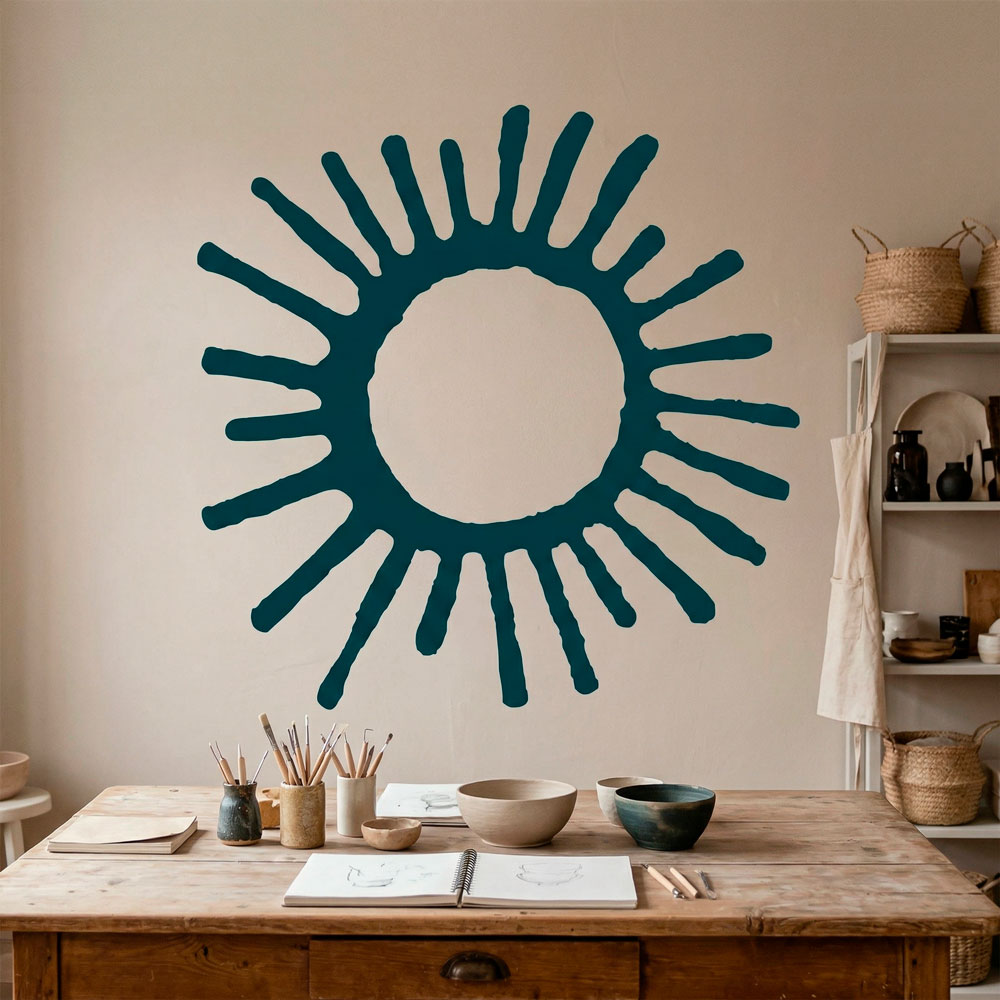 Vinilos Decorativos: Sol cuneiforme