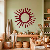 Vinilos Decorativos: Sol cuneiforme 8
