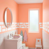 Vinilos Decorativos: Cenefa Griega Rect&aacute;ngulos 14