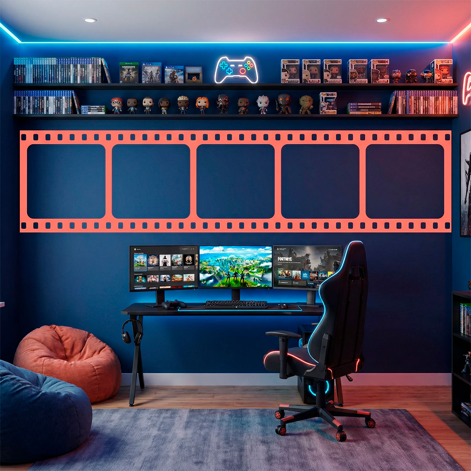 Vinilos Decorativos: Cenefa de Cine