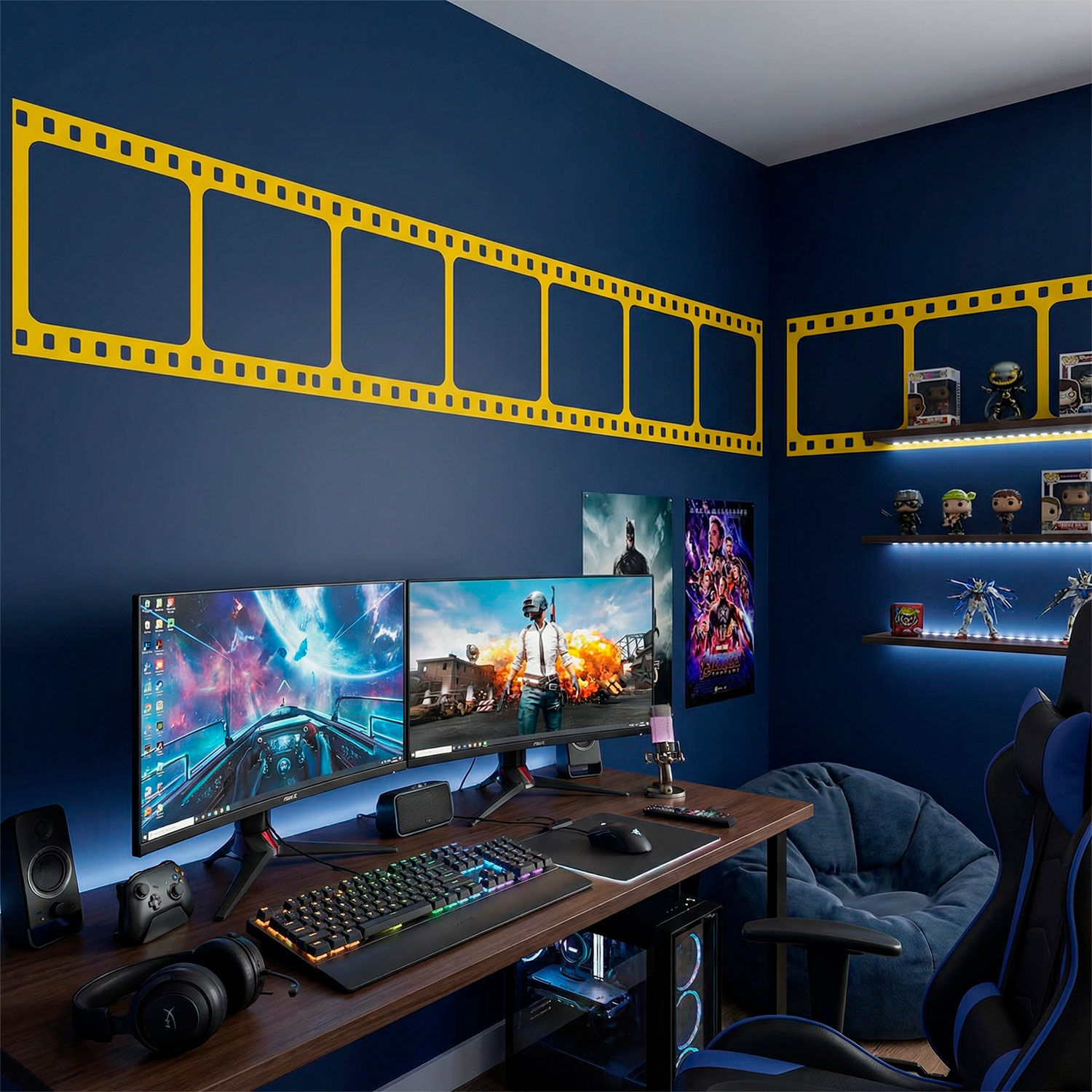 Vinilos Decorativos: Cenefa de Cine