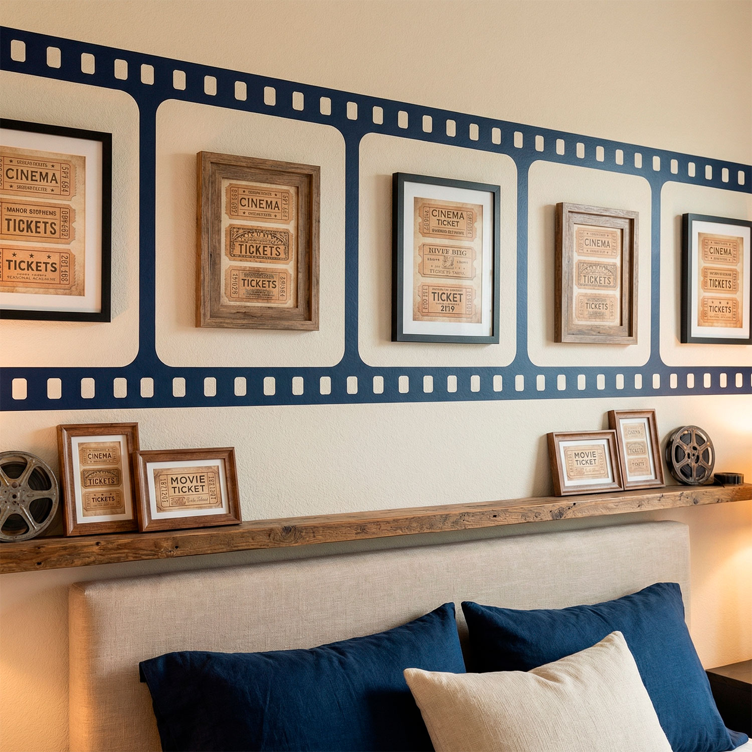 Vinilos Decorativos: Cenefa de Cine