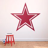 Vinilos Decorativos: Estrella Contorneada 2