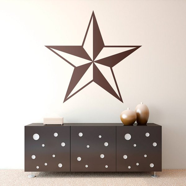 Vinilos Decorativos: Estrella Náutica Única