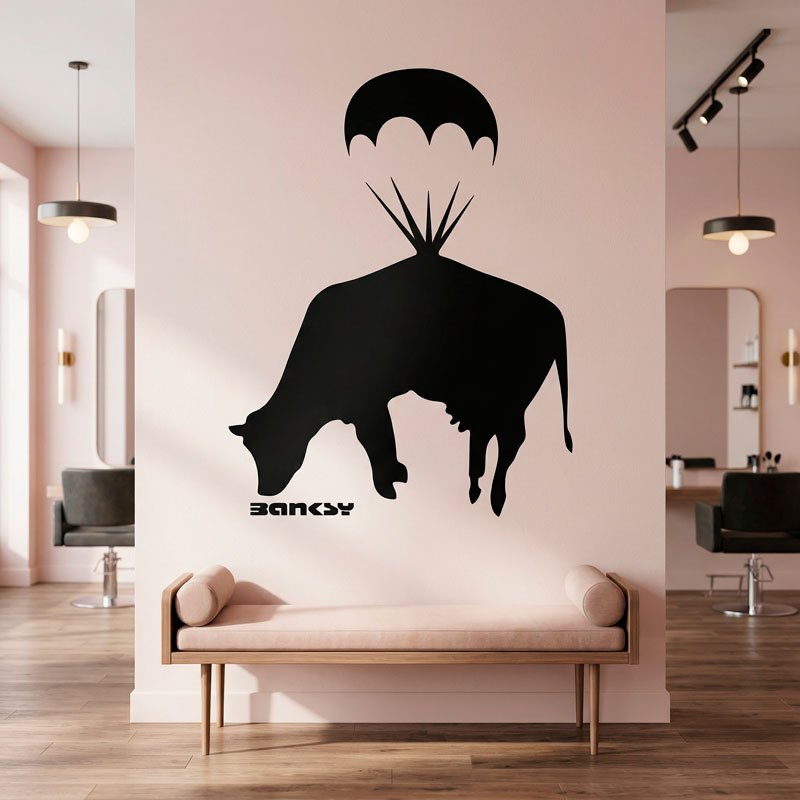 Banksy, Vaca Volando 8/8