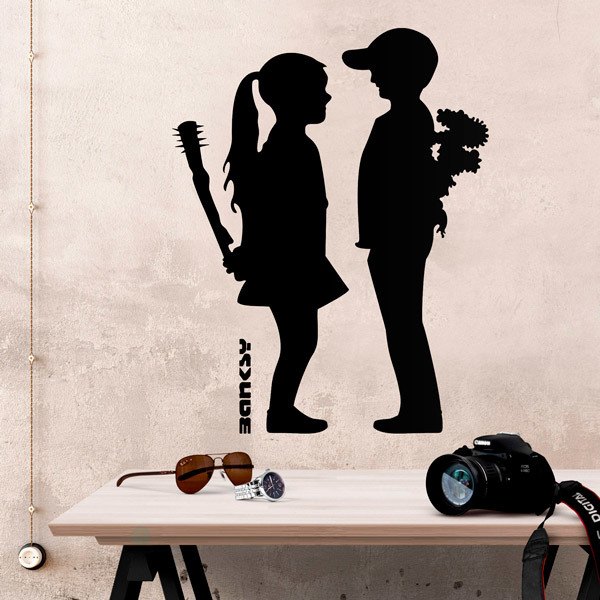 Vinilos Decorativos: Banksy, Diferentes Intenciones