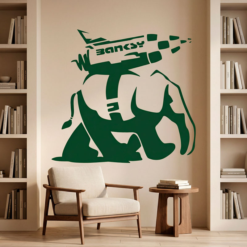 Banksy, Elefante Cohete 2/9