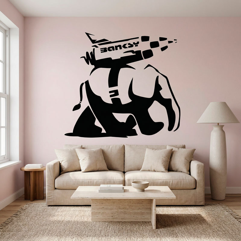 Banksy, Elefante Cohete 5/9