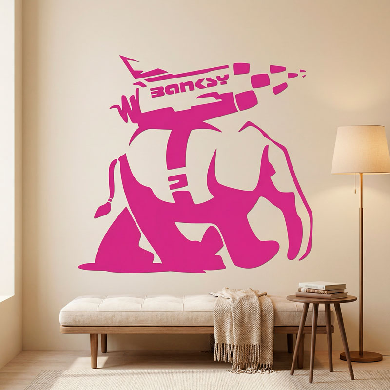 Banksy, Elefante Cohete 7/9