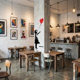 Vinilos Decorativos: Banksy, Ni&ntilde;a con Globo 16