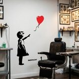 Vinilos Decorativos: Banksy, Ni&ntilde;a con Globo 6