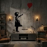 Vinilos Decorativos: Banksy, Ni&ntilde;a con Globo 8