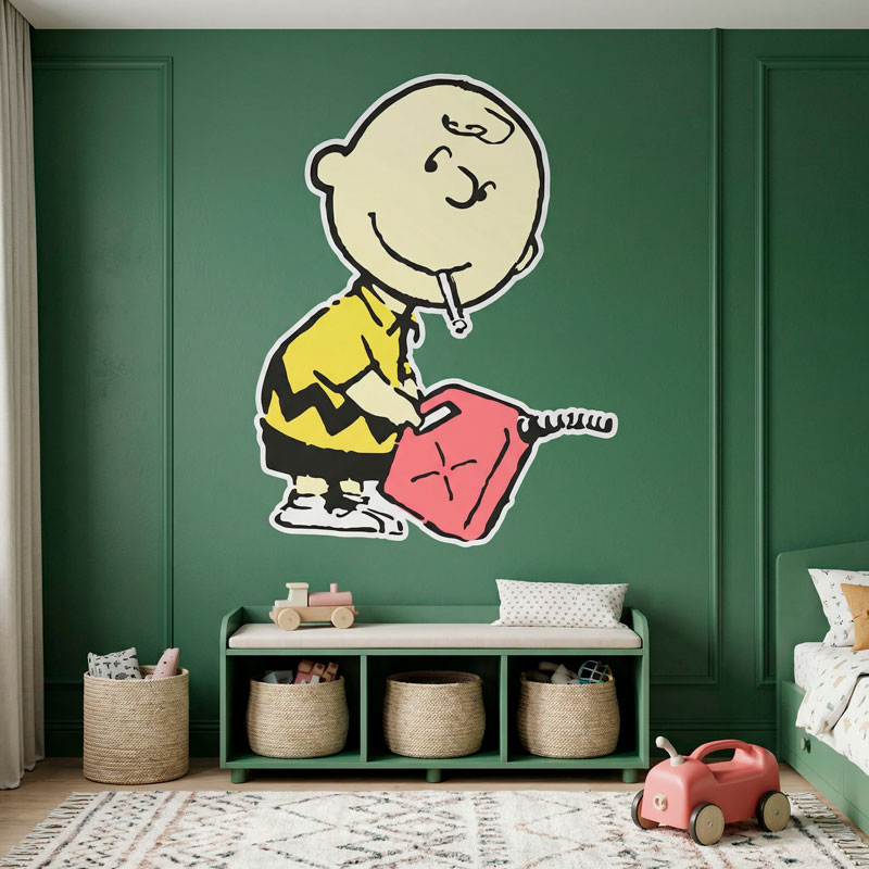 Banksy, Charlie Brown Gasolina 2