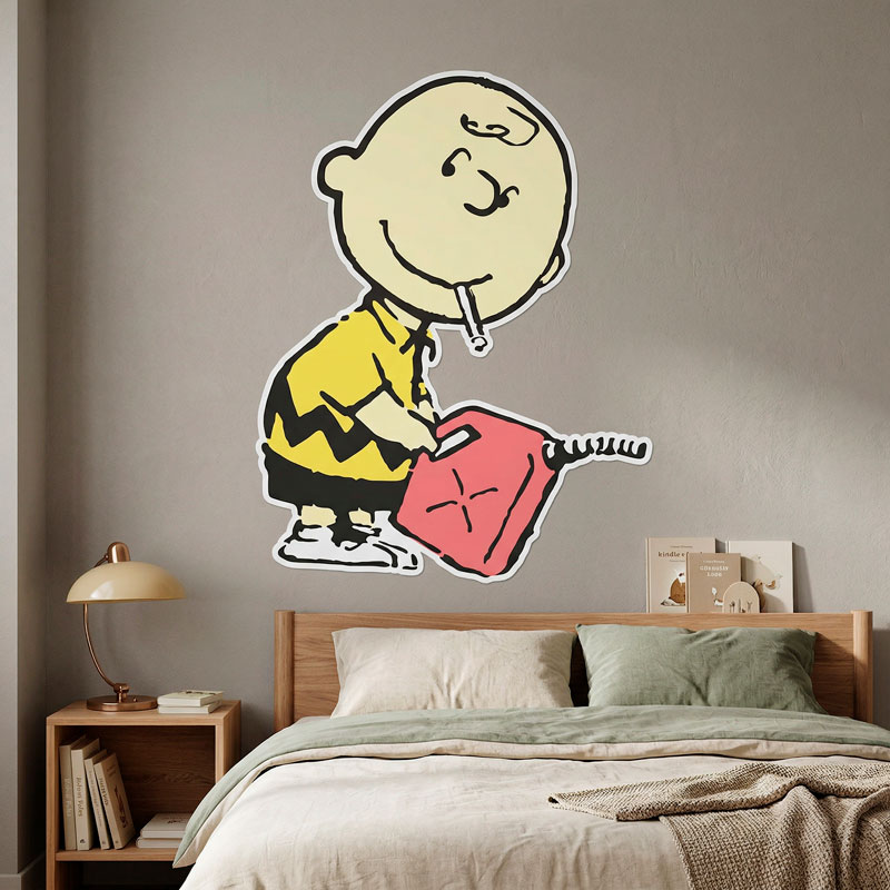 Banksy, Charlie Brown Gasolina 4