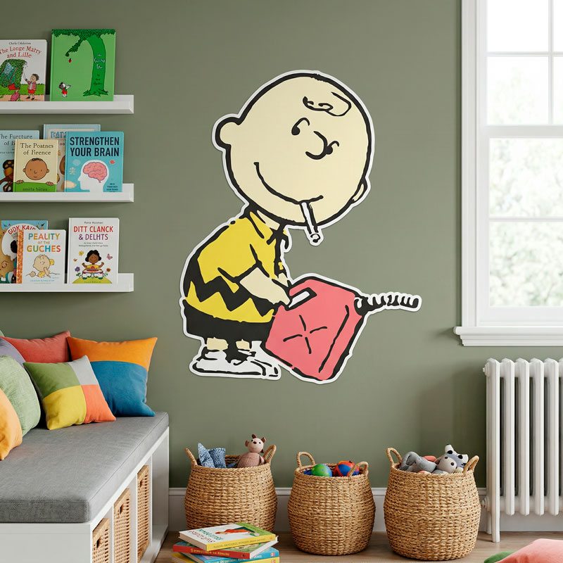 Banksy, Charlie Brown Gasolina 6