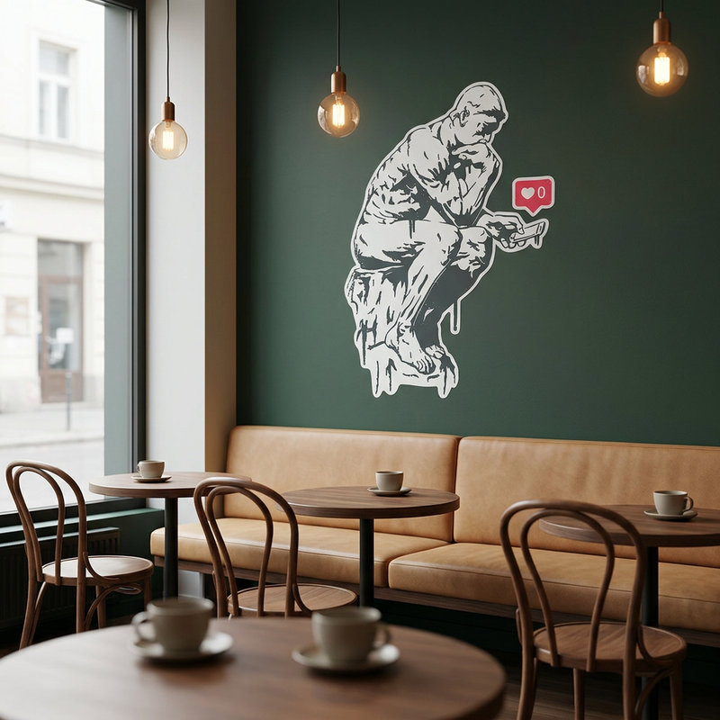Vinilos Decorativos: Banksy, El Pensador Social