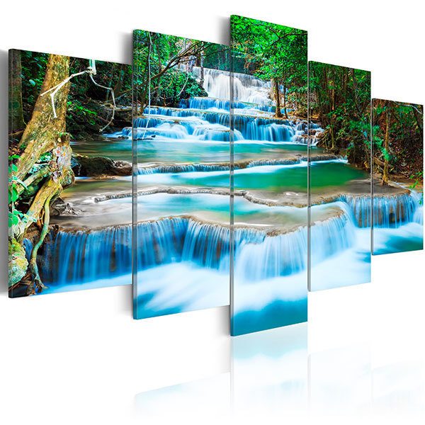 Otros productos: Cascada azul en Kanchanaburi, Tailandia