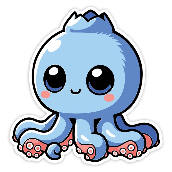 Pegatinas: Blueberrinni Octopussini
