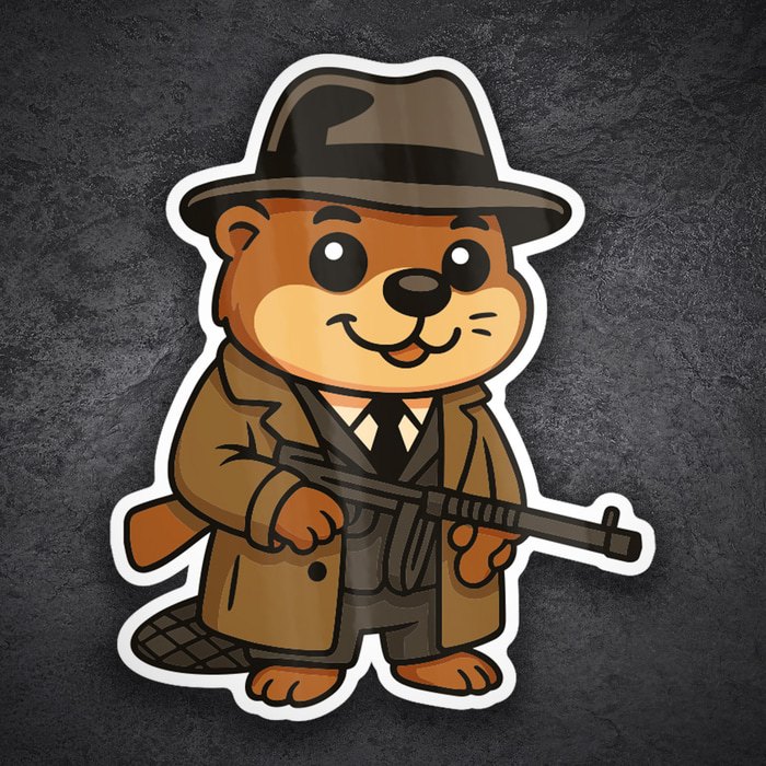 Pegatinas: Bobrito Bandito