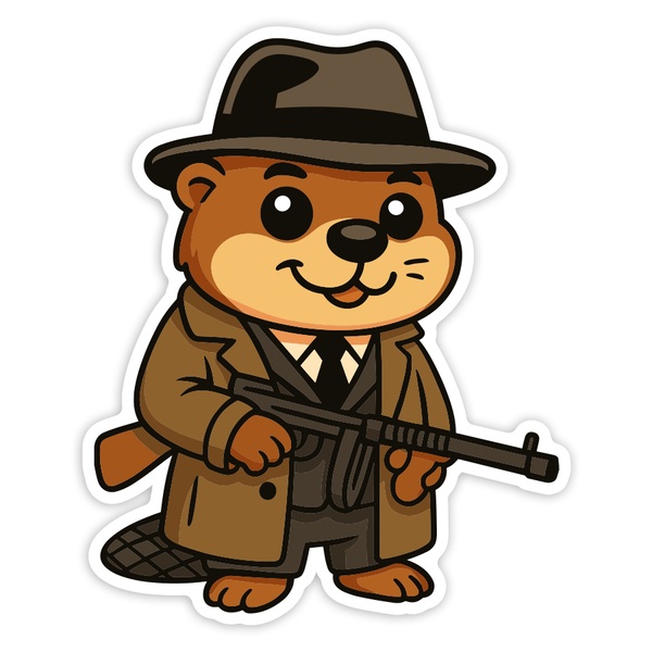 Pegatinas: Bobrito Bandito