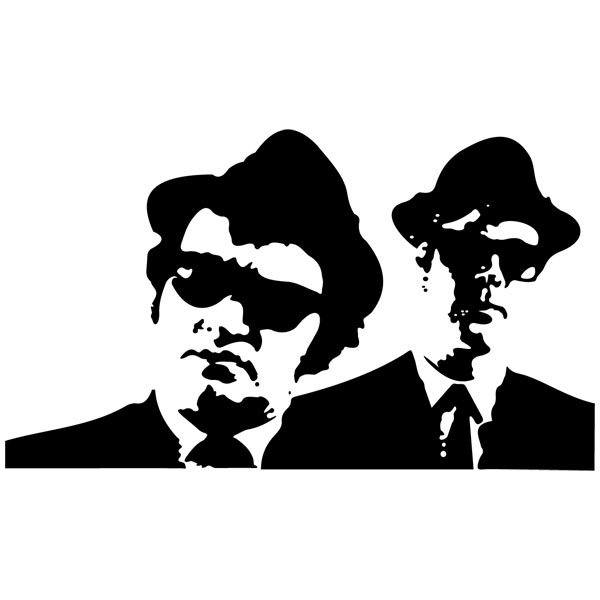 Vinilos Decorativos: The Blues Brothers