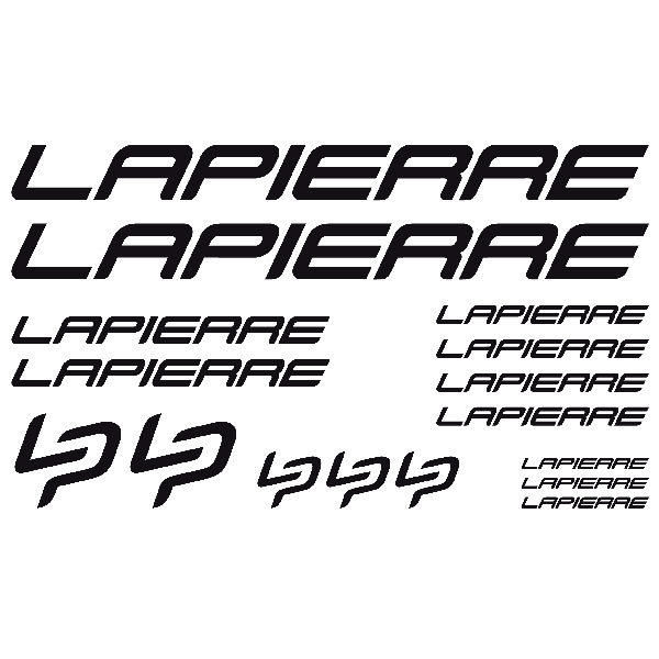 Pegatinas: Set 16X Bicicleta BTT Lapierre